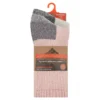 2er-Pack Damen-Crew-Socken aus Wolle 2er-Pack Damen-Crew-Socken aus Wolle