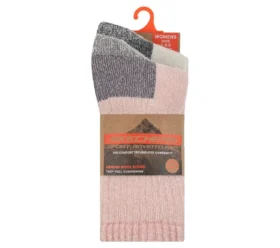 2er-Pack Damen-Crew-Socken aus Wolle