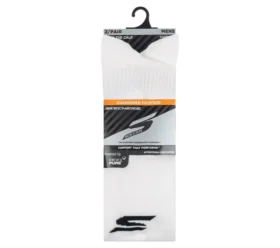 2er-Pack Performance-Fußball-Overknee-Socken für Herren