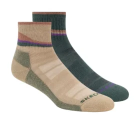 2er-Pack Trail Quarter Socken für Damen