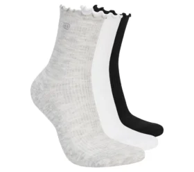 3er-Pack Damen-Knöchelsocken
