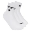 3er-Pack gerippte Low-Crew-Socken für Mädchen 3er-Pack gerippte Low-Crew-Socken für Mädchen
