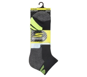 3er-Pack Herren-Halb-Terry-Quarter-Crew-Socken