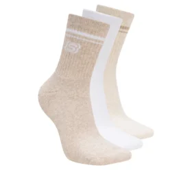 3er-Pack Low Crew Varsity-Socken für Damen