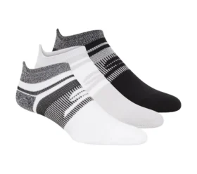 3er-Pack Performance-Laufsocken für Damen mit Fersenlasche