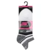 3er-Pack Performance-Laufsocken für Damen mit Fersenlasche 3er-Pack Performance-Laufsocken für Damen mit Fersenlasche