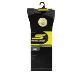 3er-Pack reflektierende Performance-Crew-Socken für Herren