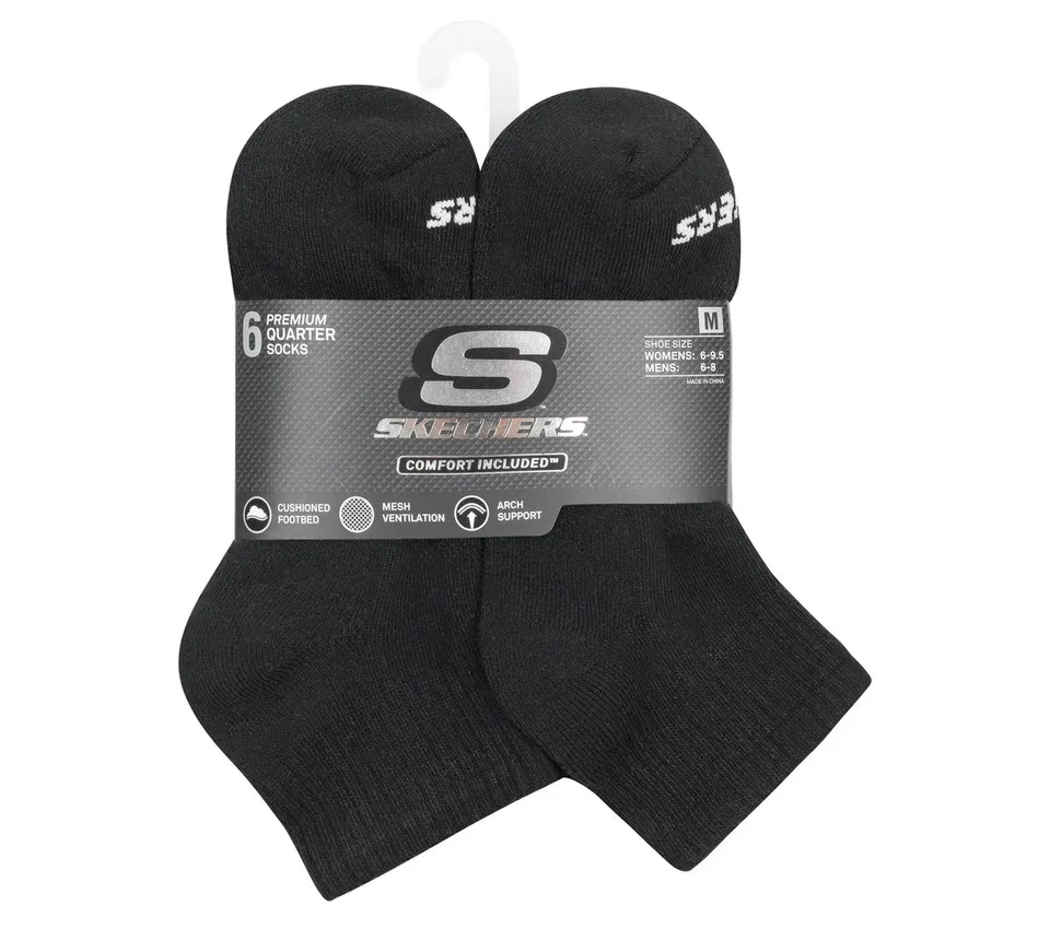 6er-Pack Core Quarter Medium Socken 6er-Pack Core Quarter Medium Socken
