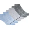 6er-Pack kurz geschnittene Socken ohne Frottee