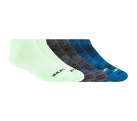 6er-Pack kurz geschnittene Socken ohne Frottee