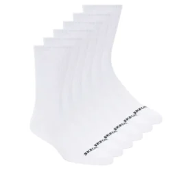 6er-Pack Large Core Crew Socken