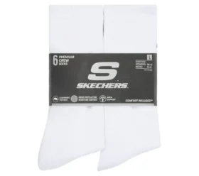 6er-Pack Large Core Crew Socken
