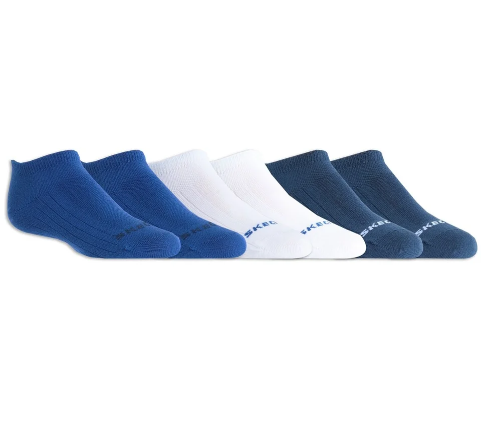 6er-Pack No-Show-Socken ohne Frottee 6er-Pack No-Show-Socken ohne Frottee