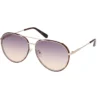 Abgerundete Metall-Sonnenbrille für Piloten Abgerundete Metall-Sonnenbrille für Piloten