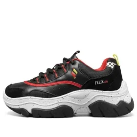 Amp“D x Felix Sneaker Schwarz/Rot