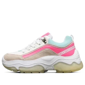 Ampp“D Low-Top Weiß/Blau/Rosa