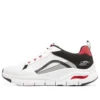 Arch Fit Schuhe „Weiß Rot Schwarz“