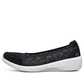 Arya Slipper Schwarz/Weiß