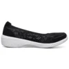 Arya Slipper Schwarz/Weiß