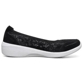 Arya Slipper Schwarz/Weiß