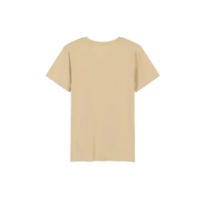 Athleisure Casual Sport-Strick mit Rundhalsausschnitt und kurzen Ärmeln, braun