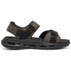 Azusa Sandale „Khaki Black“