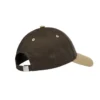 Baseballkappe mit Buchstabenstickerei „Brown Tan“