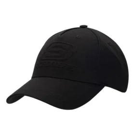 Baseballkappe mit Logo-Aufdruck „Schwarz“