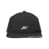 Baseballkappe mit Logo-Aufdruck „Schwarz-Blau“