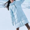 Basic-Daunenjacke „Blau“