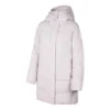 BASIC Lange Daunenjacke „Pink“