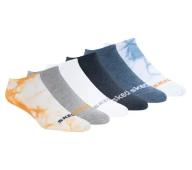 Baumwoll-Tie-Dye-No-Show-Socken – 6er-Pack