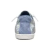 Beach Bingo Low-Top-Canvas-Schuh Blau/Weiß
