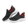 Bequeme Schuhe „Black Red“
