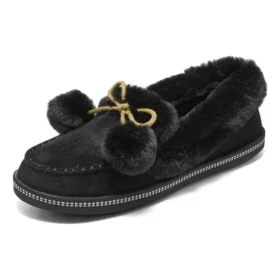 Bequeme Slipper „Schwarz“