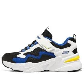 Bequeme Sport-Sneaker „Schwarz Weiß Blau“