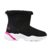 Bequeme Winterstiefel „Black Pink“
