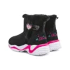 Bequeme Winterstiefel „Black Pink“