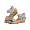 Beverlee Sandalen Grau