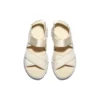 Big Lug Sandalen „Cream White“