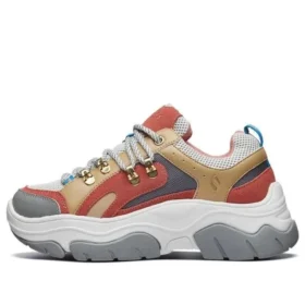Black Jack Sneaker Braun/Weiß/Rot