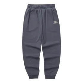 Bunte Casual-Serie Strickhose mit Kordelzug „Grau“