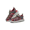 C-Flex Sandale „Grau Rot“