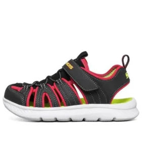 C-Flex Sandalen „Black Red Yellow“