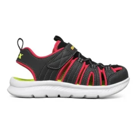 C-Flex Sandalen „Black Red Yellow“