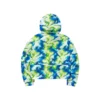 Casual-Camo-Kapuzenjacke „Green Blue“