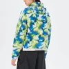 Casual-Camo-Kapuzenjacke „Green Blue“