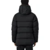 Casual-Daunenjacke „Schwarz“