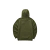 Casual-Hoodie mit Aufdruck „Green White“