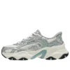 Chunky Sneaker „Weiß Silber Grün“